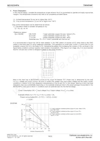 BD3523HFN-TR Datasheet Page 16