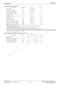 BD35390FJ-E2 Datasheet Page 3
