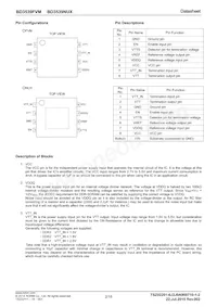 BD3539NUX-TR Datasheet Pagina 2