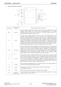 BD3540NUV-E2 Datasheet Pagina 15