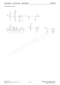 BD3552HFN-TR Datasheet Page 21