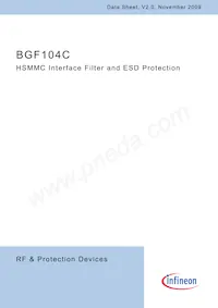 BGF104CE6328XTSA1 Datasheet Cover