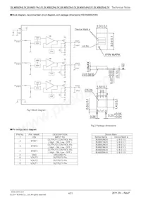 BU6653NUX-TR Datasheet Page 4