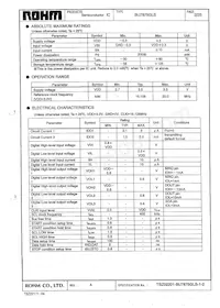 BU7875GLS-E2 Datasheet Page 2