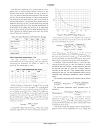 CS2082EDWR20 Datasheet Page 7