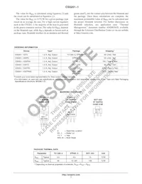CS5201-1GT3 Datasheet Page 7