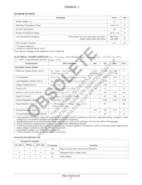 CS52015-1GT3 Datasheet Page 2