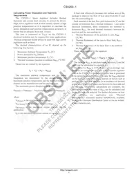 CS5203-1GT3 Datasheet Page 7