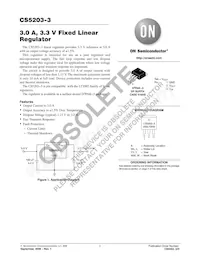 CS5203-3GDPR3 Datasheet Cover