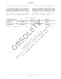 CS5205A-1GT3 Datasheet Page 6