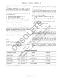 CS5206-5GT3 Datasheet Pagina 7