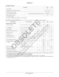 CS5207A-1GT3 Datasheet Page 2