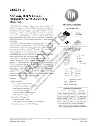 CS5231-3GDPR5 Datasheet Cover