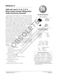 CS5233-3GDF8 Datasheet Cover