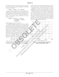 CS5233-3GDF8 Datasheet Page 9