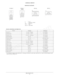 CS8140YN14 Datasheet Page 14