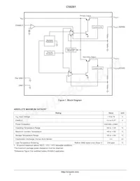 CS8281YDPR5 Datasheet Pagina 2