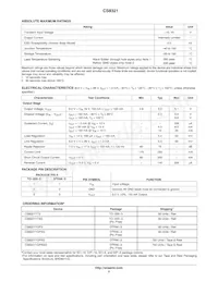 CS8321YDP3 Datasheet Page 2