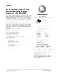 CS8481YDPR5 Datasheet Cover