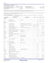 EL5225IRZ-T7 Datasheet Page 2