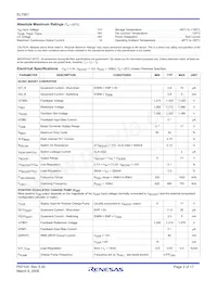EL7581IREZ-T7 Datasheet Page 2