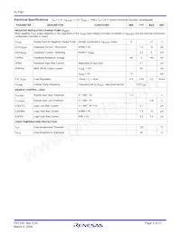 EL7581IREZ-T7 Datasheet Page 3