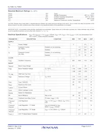EL7586ILZ-T7 Datasheet Page 2