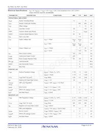 EL7642ILTZ-T13 Datasheet Page 4