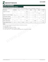 EZ1588CM-3.3TRT Datasheet Page 3