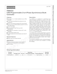 FAN5032MPX Datasheet Cover