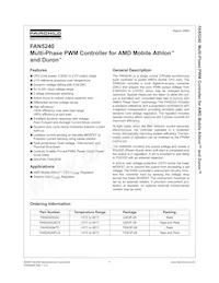 FAN5240QSC Datasheet Cover