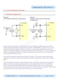 FT245BQ-REEL Datasheet Page 15