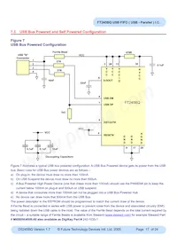 FT245BQ-REEL Datasheet Page 17