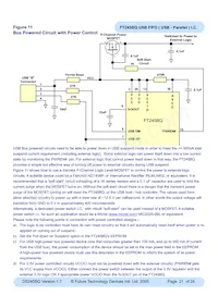 FT245BQ-REEL Datasheet Page 21