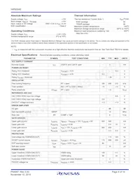 HIP6004ECVZ-T Datasheet Page 4