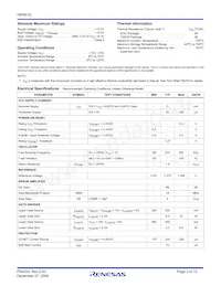 HIP6012CV-T Datasheet Page 3