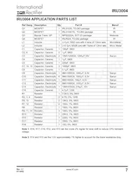 IRU3004CWTR Datasheet Page 7