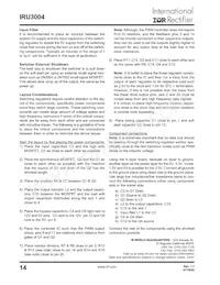 IRU3004CWTR Datasheet Pagina 14