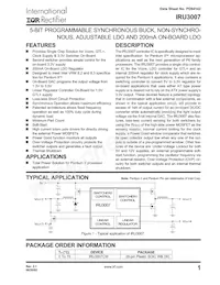 IRU3007CWTR Datenblatt Cover