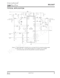 IRU3007CWTR Datasheet Page 7