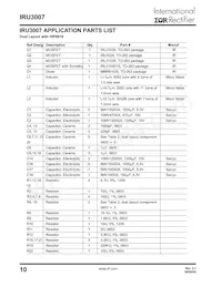 IRU3007CWTR Datasheet Page 10
