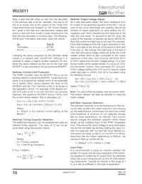 IRU3011CWTR Datasheet Page 10