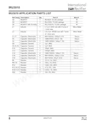 IRU3018CWTR Datasheet Page 8