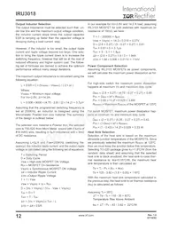 IRU3018CWTR Datasheet Page 12