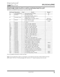 IRU3034CSTR Datasheet Page 5