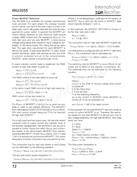 IRU3055CQTR Datenblatt Seite 12
