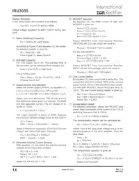 IRU3055CQTR Datasheet Page 14