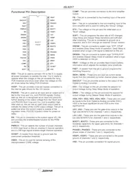 ISL6217CVZ-T Datasheet Page 7