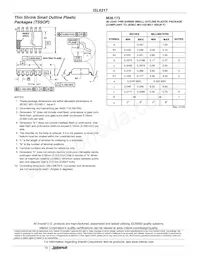 ISL6217CVZ-T Datasheet Page 19