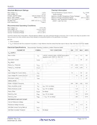 ISL6225CAZA-T Datasheet Page 3